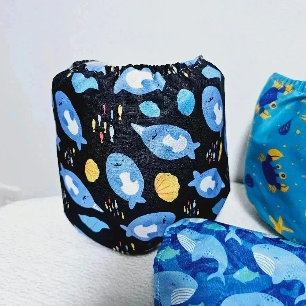 cute bone 3 pc padded male dog belly bands s/m